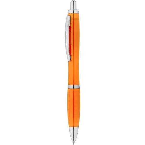 SWING rPET. 100% rPET-Kugelschreiber mit Metallclip (Art.-Nr. CA623824) - Kugelschreiber aus PET (100% rPET) mit...