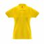 THC MONACO WOMEN. Damen Poloshirt (gelb) (Art.-Nr. CA625523)