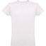 THC LUANDA. Herren-T-Shirt aus Baumwolle im Schlauchformat (Pastellrosa) (Art.-Nr. CA626802)