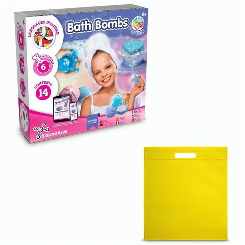 Bath Bombs Kit IV. Lernspiel lieferung inklusive einer non-woven tasche (80 g/m²) (Art.-Nr. CA628329) - Lernspiel für Kinder zum Vorbereite...