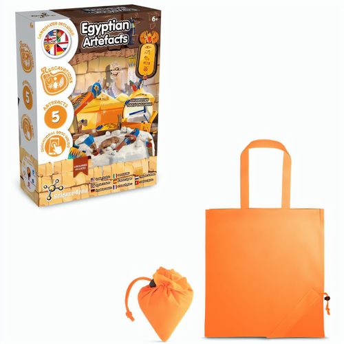 Ancient Egypt Excavation Kit V. Lernspiel lieferung inklusive einer faltbaren geschenktasche aus 190T (Art.-Nr. CA628983) - Lernspiel "Ausgrabungen im alten Ägypte...