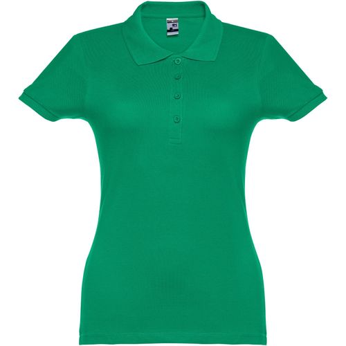 THC EVE. Damen Poloshirt (Art.-Nr. CA633430) - Damen Poloshirt aus Piqué Stoff 100...