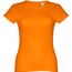 THC SOFIA. Tailliertes Damen-T-Shirt (orange) (Art.-Nr. CA633864)