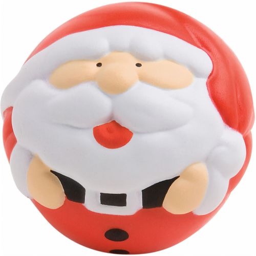 ZLATAR. Anti-Stress Ball (Art.-Nr. CA637333) - Anti-Stress Weihnachtsmann. ø70 mm