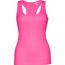 THC TIRANA. Ärmelloses Baumwoll-T-Shirt für Frauen (rosa) (Art.-Nr. CA645764)