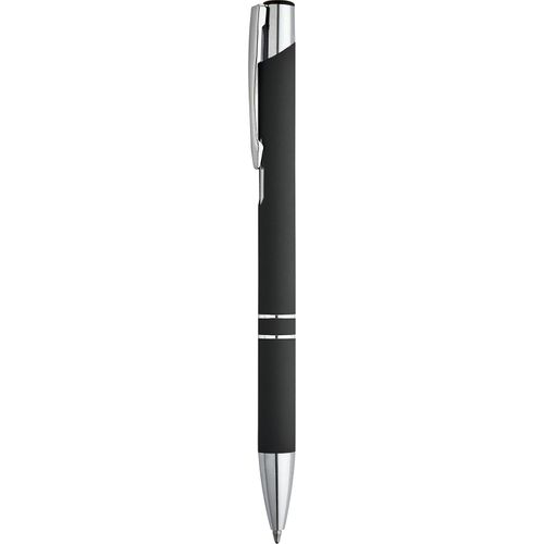 BETA SOFT. Kugelschreiber aus Aluminium mit Gummifinish (Art.-Nr. CA651702) - Kugelschreiber aus Aluminium mit farbige...