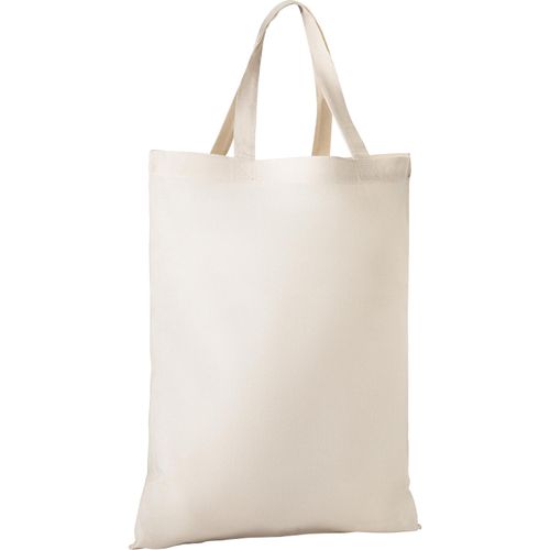BEIRUT. Tasche aus Baumwolle und recycelter Baumwolle (140 g/m²) (Art.-Nr. CA661259) - Faltbare Tasche (140 g/m²) aus Baumwoll...