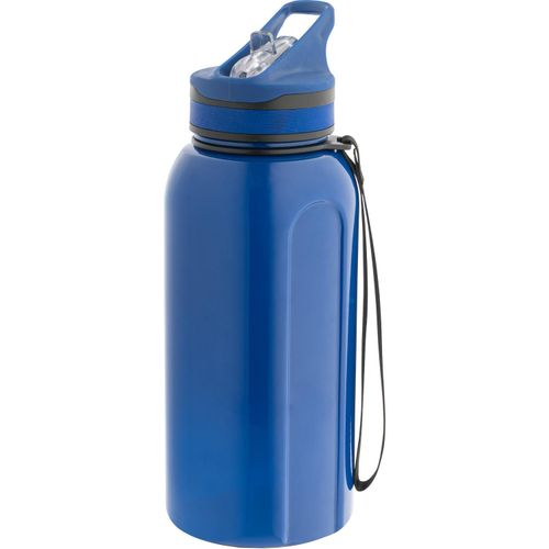 TYSON. Sportflasche 1200 ml aus PETG (Art.-Nr. CA667364) - Trinkflasche (1.2L) aus PETG mit Strohha...