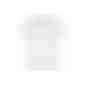 THC ADAM KIDS WH. Kurzärmeliges Poloshirt für Kinder (unisex). Farbe Weiß (Art.-Nr. CA668725) - Kinder Poloshirt aus Piqué Stoff 100...