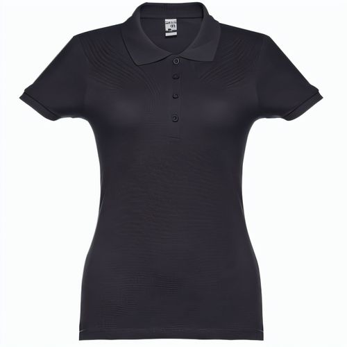 THC EVE. Damen Poloshirt (Art.-Nr. CA669054) - Damen Poloshirt aus Piqu&eacute, Stoff...