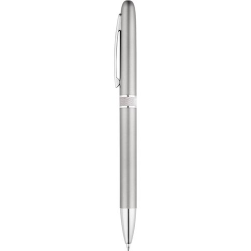 LENA. Kugelschreiber mit Drehmechanik und Metallclip (Art.-Nr. CA677872) - Kugelschreiber mit Drehmechanismus,...