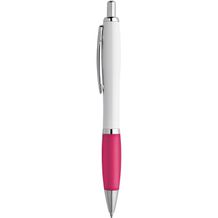 MOVE BK. Kugelschreiber mit Clip und Metall Applikationen (rosa) (Art.-Nr. CA678091)