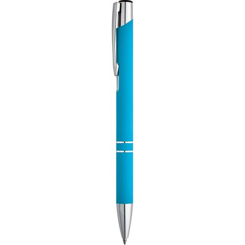 BETA SOFT. Kugelschreiber aus Aluminium mit Gummifinish (Art.-Nr. CA678748) - Kugelschreiber aus Aluminium mit farbige...