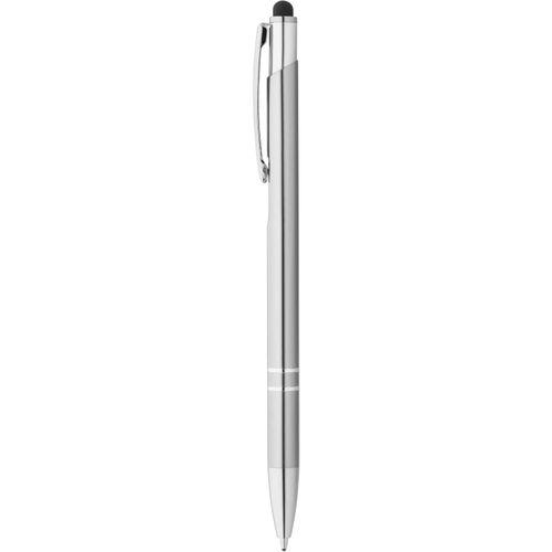 GALBA. Aluminium-Kugelschreiber mit Touch Tip und Clip (Art.-Nr. CA686641) - Kugelschreiber aus Aluminium mit Touchpe...