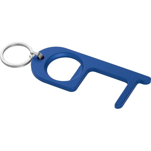 HANDY. Schlüsselanhänger aus Aluminium mit Flaschenöffner (Art.-Nr. CA687618) - Schlüsselanhänger aus Aluminium m...