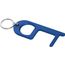 HANDY. Schlüsselanhänger aus Aluminium mit Flaschenöffner (blau) (Art.-Nr. CA687618)