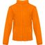 THC HELSINKI. Herren-Fleecejacke aus Polyester (orange) (Art.-Nr. CA690498)