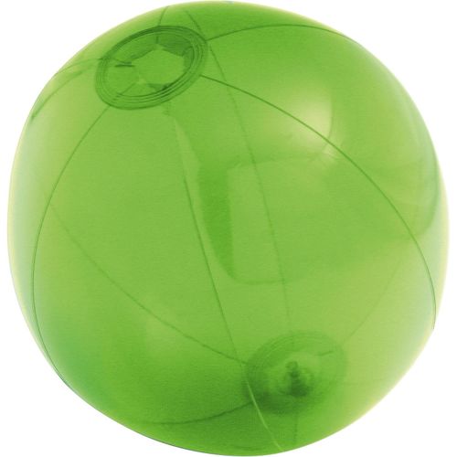 PECONIC. Strandball aufblasbar aus lichtdurchlässigem PVC (Art.-Nr. CA700204) - Aufblasbarer Wasserball aus durchsichtig...