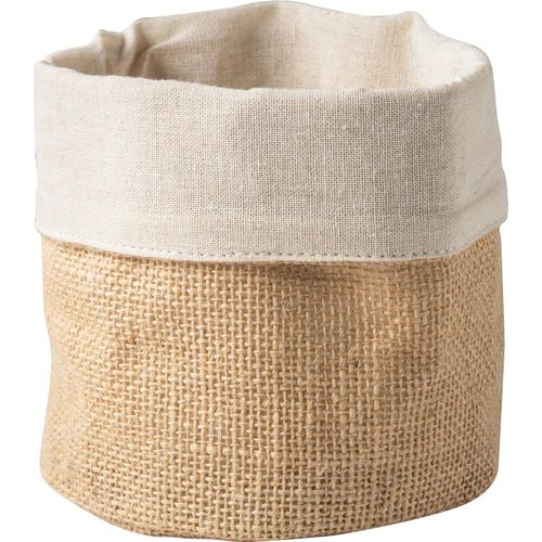 DUCASSE. Beutel aus Jute und Baumwolle (260g/m²) (Art.-Nr. CA702295) - Mehrzweckbeutel aus Jute und Baumwolle...