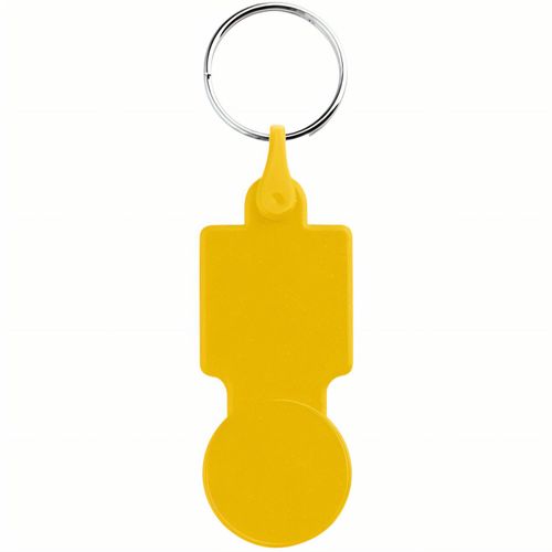SULLIVAN. Schlüsselanhänger aus PS, der als Einkaufschip benutzt werden kann (Art.-Nr. CA705000) - Schlüsselanhänger aus PS, der als Eink...