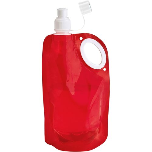 HIKE. Faltbare Flasche aus PET, PA und PE 700 ml (Art.-Nr. CA705027) - Faltbare Trinkflasche dreischichtig...
