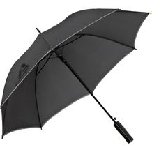 JENNA. Regenschirm aus 190T-Polyester mit automatischer Öffnung (Satinsilber) (Art.-Nr. CA715674)