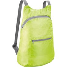 BARCELONA. Faltbarer Rucksack aus 210D Ripstop (hellgrün) (Art.-Nr. CA716596)