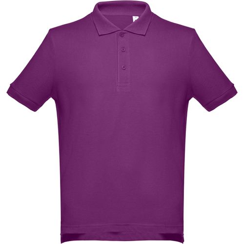 THC ADAM. Kurzarm-Poloshirt aus Baumwolle für Herren (Art.-Nr. CA717855) - Herren Poloshirt aus Piqu&eacute, Stoff...