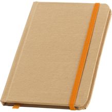 FLAUBERT. Notizbuch mit Hardcover aus Karton, 160 unlinierten (orange) (Art.-Nr. CA724369)