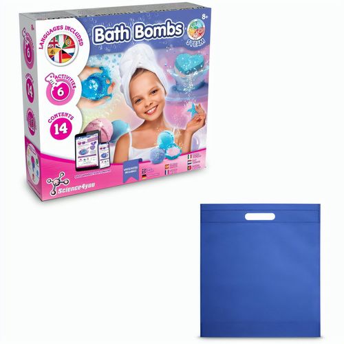 Bath Bombs Kit IV. Lernspiel lieferung inklusive einer non-woven tasche (80 g/m²) (Art.-Nr. CA731927) - Lernspiel für Kinder zum Vorbereite...