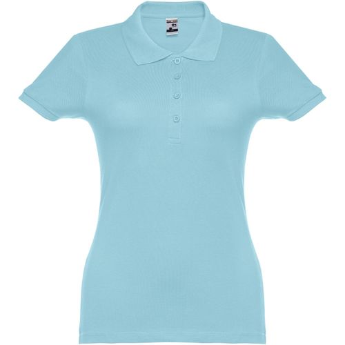 THC EVE. Damen Poloshirt (Art.-Nr. CA736764) - Damen Poloshirt aus Piqué Stoff 100...
