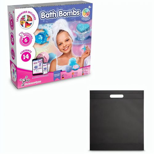 Bath Bombs Kit IV. Lernspiel lieferung inklusive einer non-woven tasche (80 g/m²) (Art.-Nr. CA740871) - Lernspiel für Kinder zum Vorbereite...