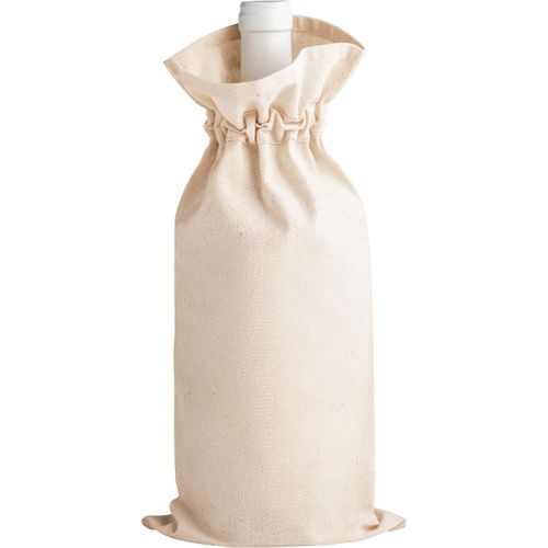 JEROME. Flaschenbeutel aus 100% Baumwolle (180 g/m²) (Art.-Nr. CA742094) - Flaschenbeutel aus 100% Baumwolle (180...