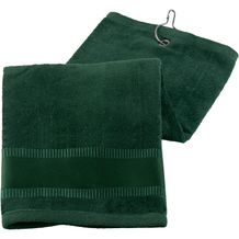 GOLFI. Multifunktionelles Handtuch aus Baumwolle (dunkelgrün) (Art.-Nr. CA752818)
