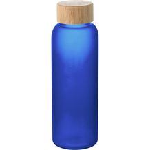 LILLARD. Flasche aus Borosilikatglas mattiert 500 ml (königsblau) (Art.-Nr. CA760498)