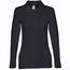 THC BERN WOMEN. Damen Langarm-Poloshirt (nachtblau) (Art.-Nr. CA761291)