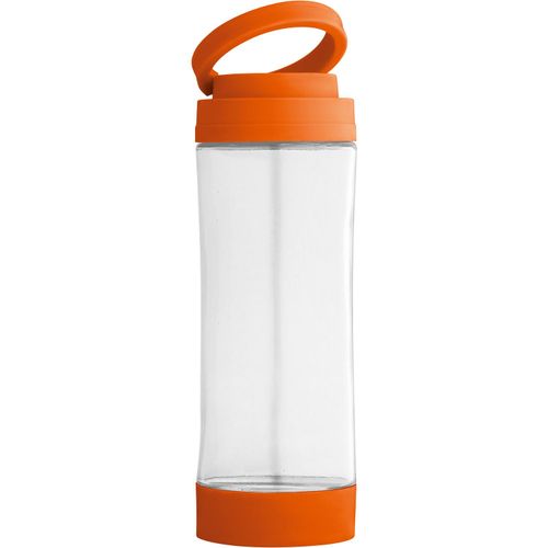 QUINTANA. Sportflasche aus Glas mit PP-Verschluss 390 ml (Art.-Nr. CA763280) - Trinkflasche aus Glas (390 mL) mit...