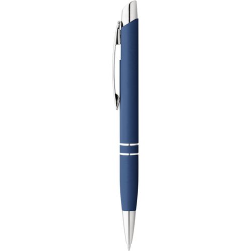 MARIETA SOFT. Aluminium-Kugelschreiber mit Clip (Art.-Nr. CA769102) - Kugelschreiber aus Aluminium mit Metallc...