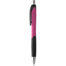 CARIBE. Kugelschreiber aus ABS mit Gummigriff (rosa) (Art.-Nr. CA774320)