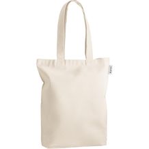 GIRONA. Tasche aus Baumwolle und recycelter Baumwolle (220 g/m²) (Naturhell) (Art.-Nr. CA774565)