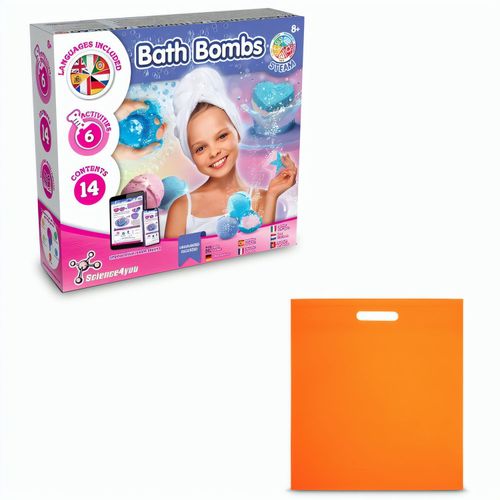 Bath Bombs Kit IV. Lernspiel lieferung inklusive einer non-woven tasche (80 g/m²) (Art.-Nr. CA781798) - Lernspiel für Kinder zum Vorbereite...