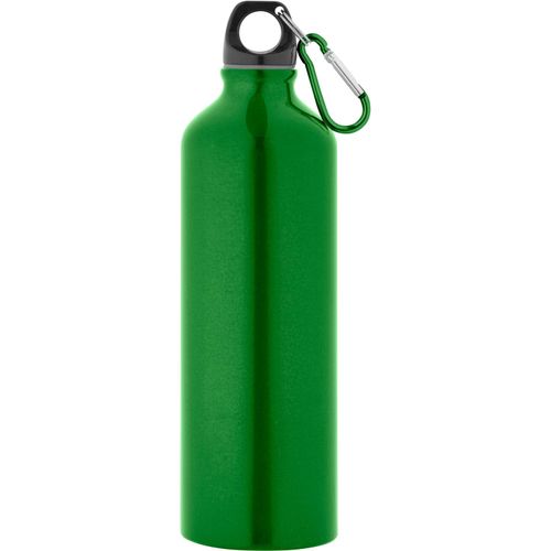 SIDEROT. Aluminium-Sportflasche mit Karabiner 750 ml (Art.-Nr. CA782140) - Sportflasche (750 mL) aus Aluminium mit...