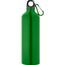 SIDEROT. Aluminium-Sportflasche mit Karabiner 800 ml (hellgrün) (Art.-Nr. CA782140)