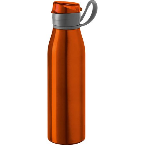 KORVER. Sportflasche aus Aluminium 650 mL (Art.-Nr. CA790445) - Trinkflasche aus Aluminium (650 mL)....