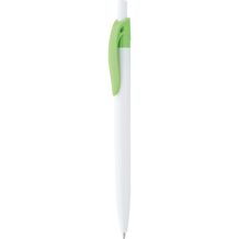 MARS. Kugelschreiber mit farbigem Clip (hellgrün) (Art.-Nr. CA793217)