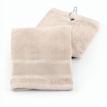 GOLFI. Multifunktionelles Handtuch aus Baumwolle (beige) (Art.-Nr. CA800792)