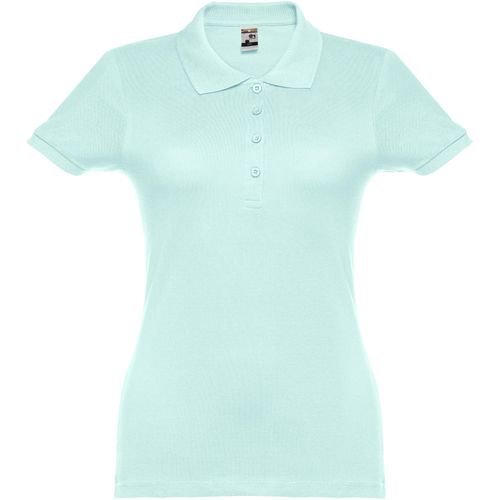 THC EVE. Damen Poloshirt (Art.-Nr. CA805466) - Damen Poloshirt aus Piqué Stoff 100...