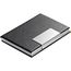 REEVES. Kartenhalter aus Aluminium und PU (Schwarz) (Art.-Nr. CA805927)