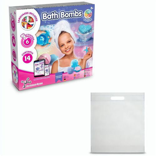 Bath Bombs Kit IV. Lernspiel lieferung inklusive einer non-woven tasche (80 g/m²) (Art.-Nr. CA807031) - Lernspiel für Kinder zum Vorbereite...