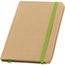FLAUBERT. Notizbuch mit Hardcover aus Karton, 160 unlinierten (hellgrün) (Art.-Nr. CA808927)